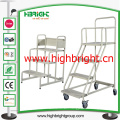 3 Step Platform Ladders Trolley